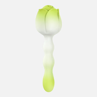 Spellbound Mini Rose Vibrator - Lime Green