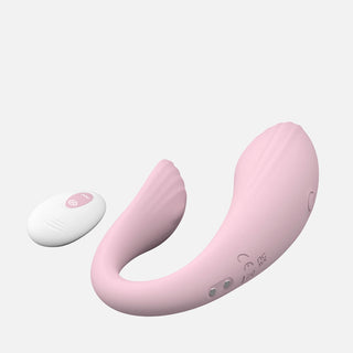 Doris Wearable Vibrator with Remote-Pink