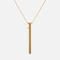 Vesper 2 Bullet Vibrator Necklace - 24KT Gold