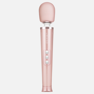 Le Wand Petite Rechargeable Wand Vibrator - Rose Gold