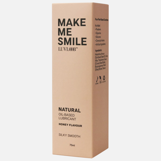 Make Me Smile Oil - Based Lubricant Honey - 2.5oz/ 75ml