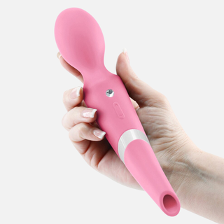 Sugar Pop Aurora Pink Wand Vibrator