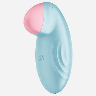 Tropical Tip Vibrator with App - Light Blue