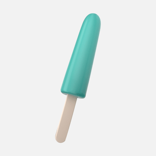 Iscream Non Vibrating Dildo - Blue Lagoon