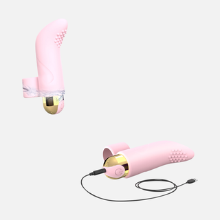 Touch Me Finger Vibrator - Pink