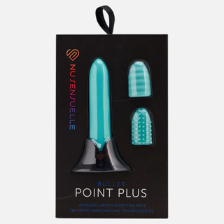 Point Plus 20 Function Bullet Vibrator - Blue