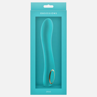 Obsessions Zeus Flexible G-Spot Vibrator - Light Green