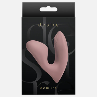 Desire Demure G-Spot Travel Vibrator - Autumn