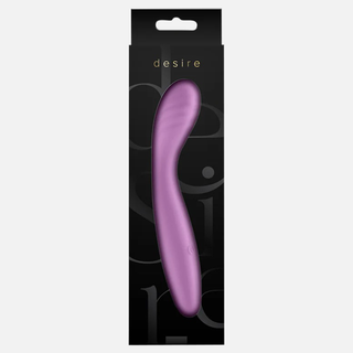 Desire Sonata Curved G-Spot Vibrator - Bubblegum