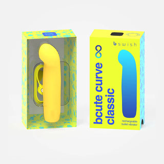 BCute Curve Infinite Classic - Rechargeable Bullet Vibrator - Citrus Yellow