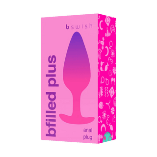 Bfilled Basic Plus Non Vibrating Anal Plug - Magenta