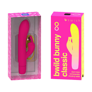 Classic Bunny Infinite Rabbit Vibrator - Sunset Pink