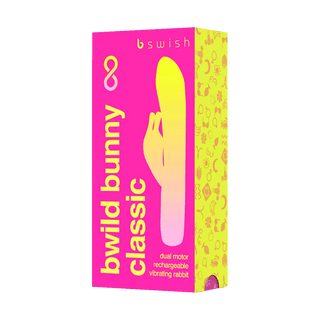 Classic Bunny Infinite Rabbit Vibrator - Sunset Pink