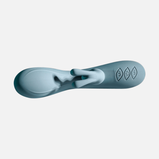 Evolved Boss Bunny Rabbit Vibrator - Sky Blue