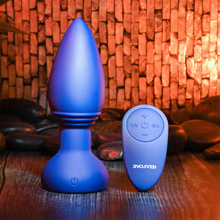 Smooshy Tooshy - Rechargeable Vibrating Anal Plug with Remote Control