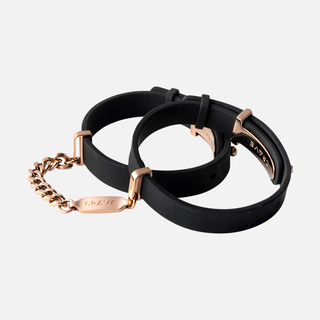 ID HandCuffs - Black/Rose Gold