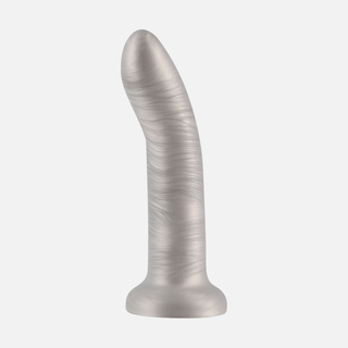 Royals Charlie Non Vibrating Dildo 7 inch/17.8cm - Metallic Champagne