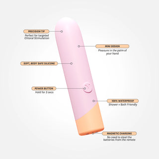 Peachy Rechargable Bullet Vibrator