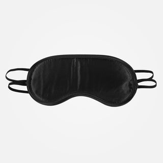 Sex & Mischief -  Black Satin Blindfold Eye Mask