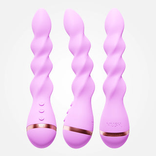 Siren - Purple Rechargeable Twist Vibrator with Gyrating Tip