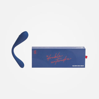 The Double Entendre - Rechargeable G-Spot Vibrator - Blue