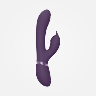 Aimi - 3 Motor Rechargeable Purple Swinging Rabbit Vibrator